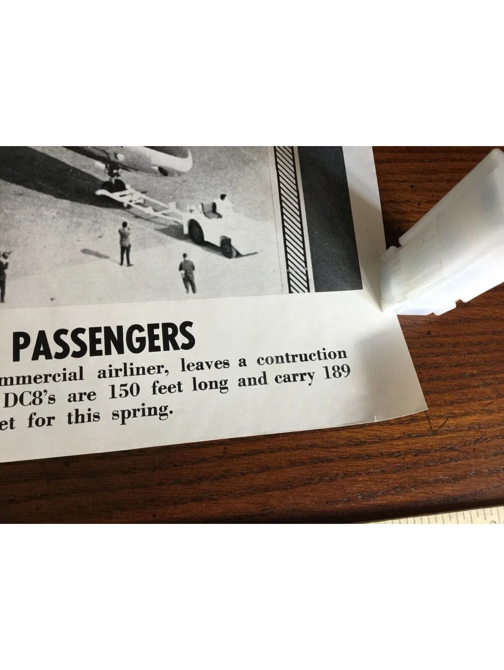 Illustrated Current News Photo - Super 61 DC8 Douglas Aircraft Airliner